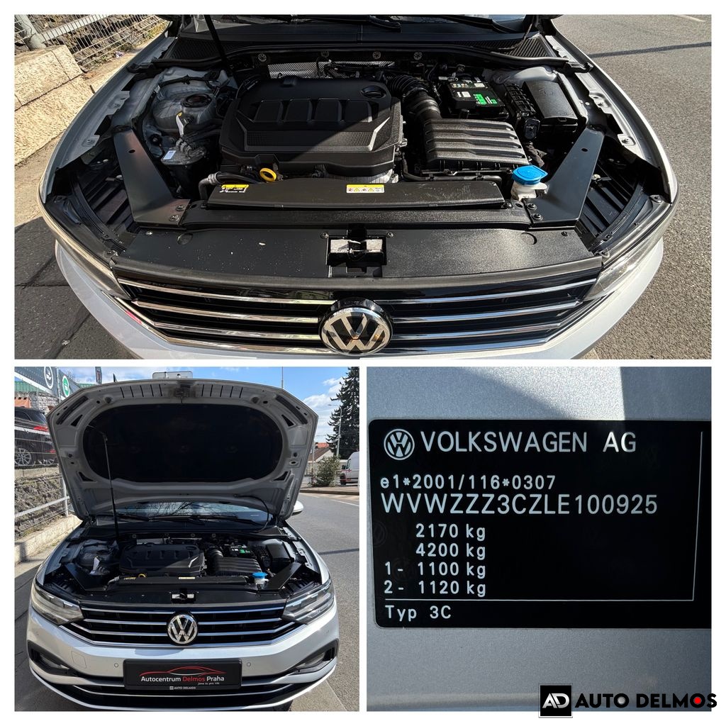 Volkswagen Passat 2.0TDI/2021/AT,1MAJ-DPH-ZÁRUKA 24MĚS