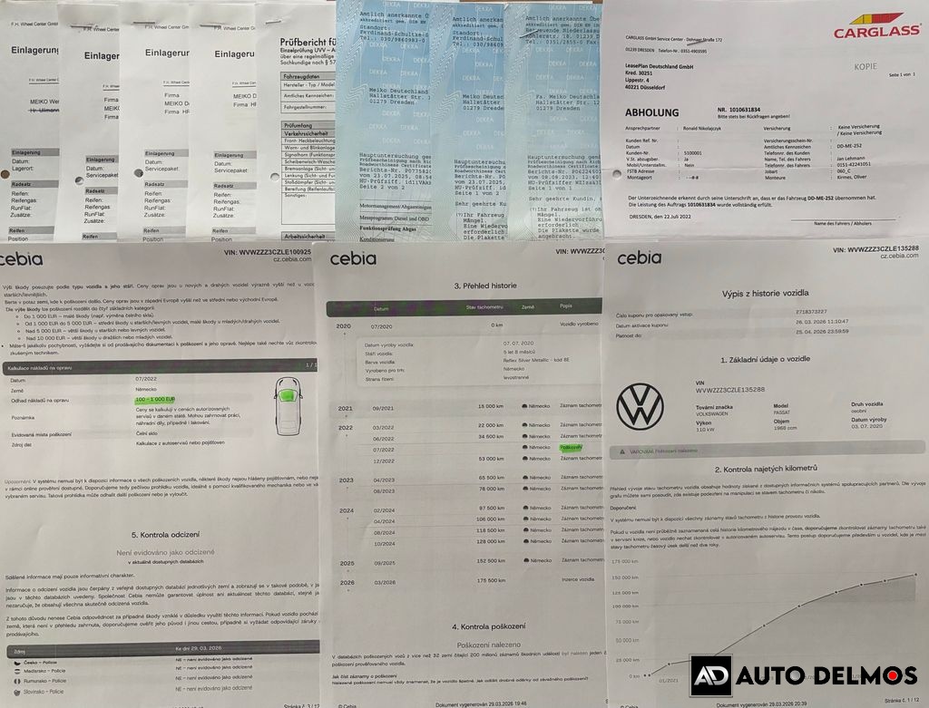 Volkswagen Passat 2.0TDI/2021/AT,1MAJ-DPH-ZÁRUKA 24MĚS
