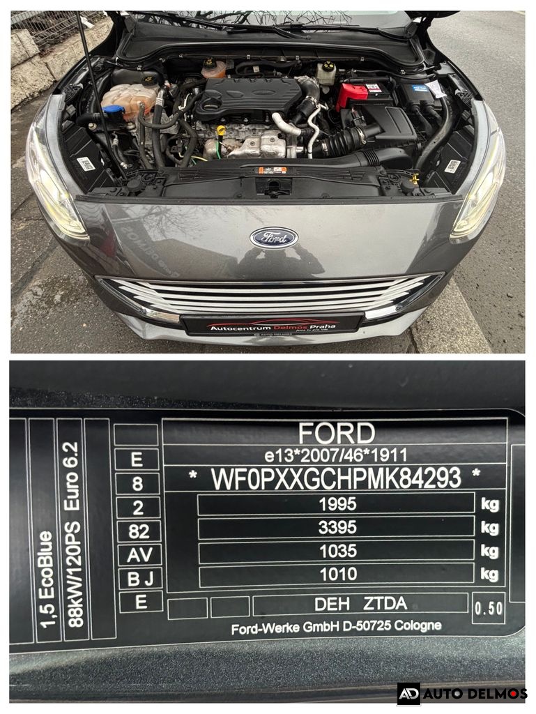 Ford Focus  1.5TDCi/2022/TITANIUM,1MAJ,AT