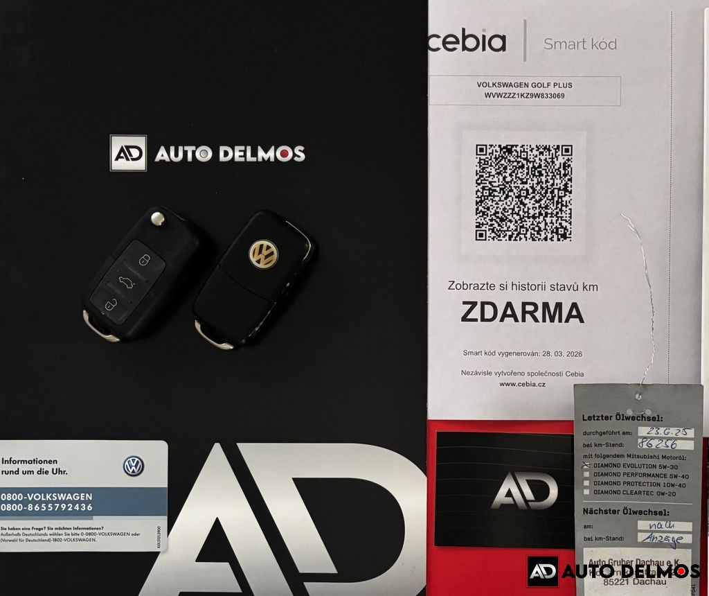 Volkswagen Golf Plus 1.4TSi/2009/DSG-2MAJ-S.KNIHA