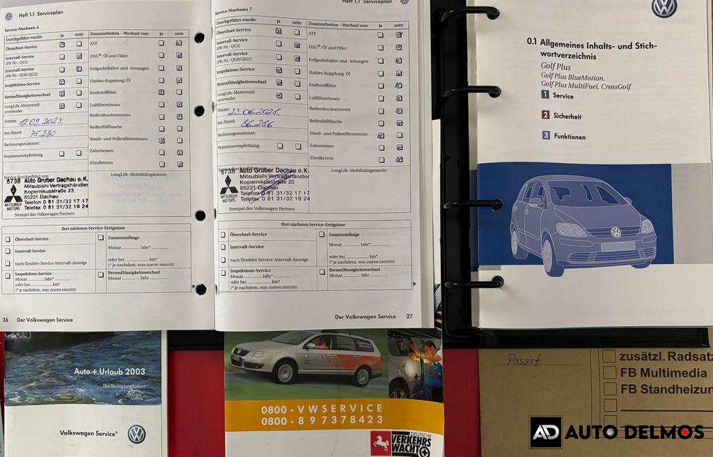 Volkswagen Golf Plus 1.4TSi/2009/DSG-2MAJ-S.KNIHA