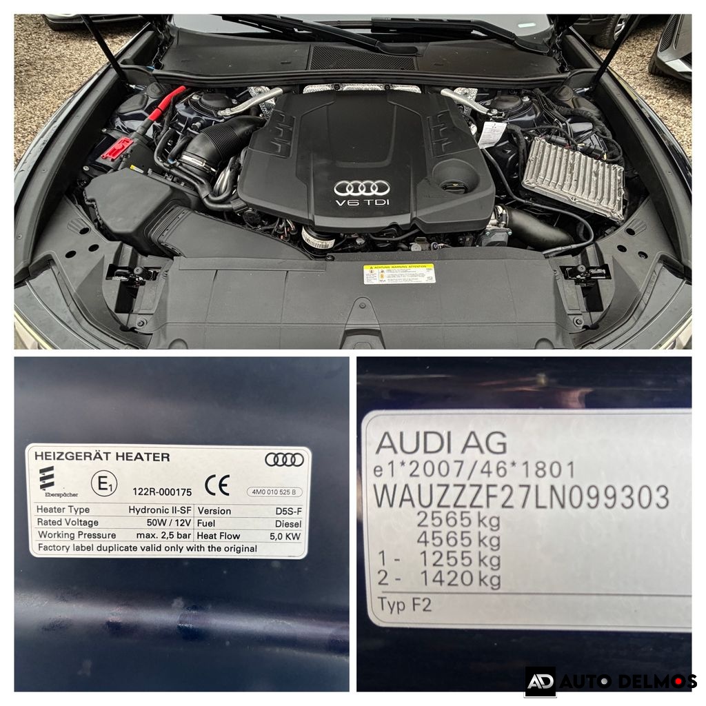 Audi A6 45TDI/2021/QUATTRO,1M,DPH-ZÁRUKA 24MĚS