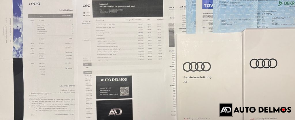 Audi A6 45TDI/2021/QUATTRO,1M,DPH-ZÁRUKA 24MĚS