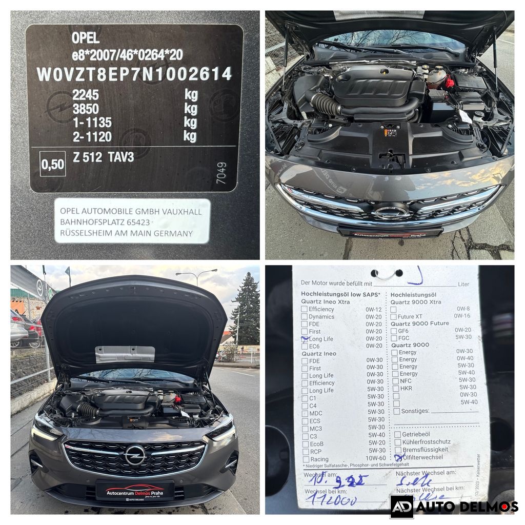 Opel Insignia 2.0CDTi/2022/1MAJ,AT8,SPORT-ZÁRUKA24MĚS