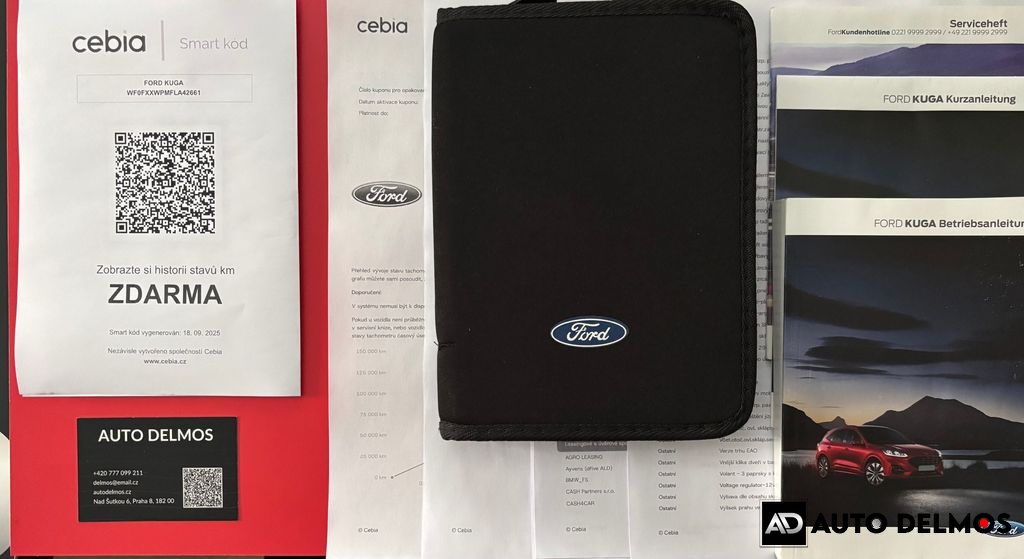 Ford Kuga 2.0EB-140KW/2021/TITANIUM,CZ,1MAJ,ZÁRUKA 24MĚS