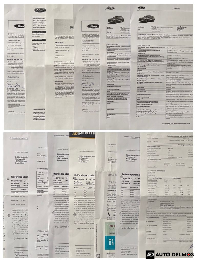 Ford Kuga 2.0EB-140KW/2021/TITANIUM,CZ,1MAJ,ZÁRUKA 24MĚS