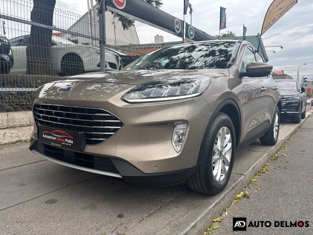 Ford Kuga 2.0EB-140KW/2021/TITANIUM,CZ,1MAJ,ZÁRUKA 24MĚS