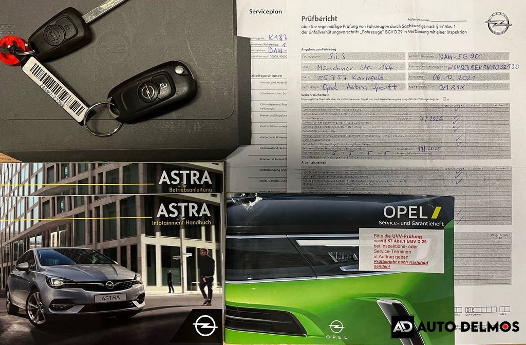 Opel Astra SPORTS TOURER 1.5CDTi/2022/ELEG./AT9/TAŽNÉ,ZÁRUKA