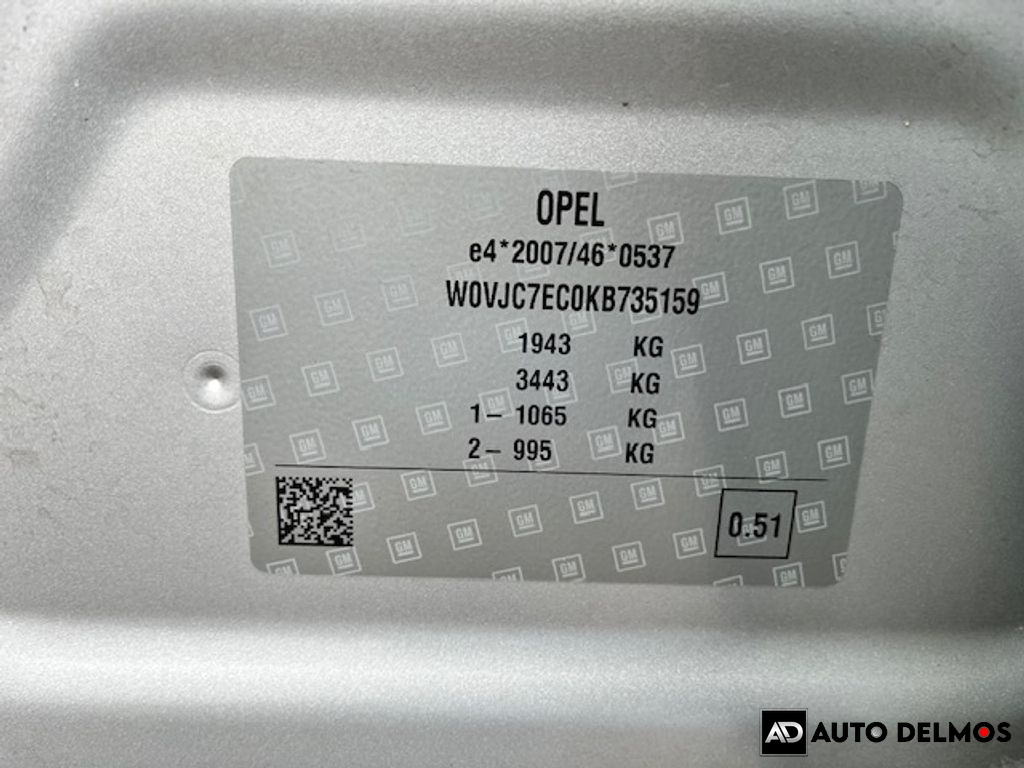 Opel Mokka X 1.6CDTi/Gen.A-Facelift/100kW/4x4/2018/Serv.Kniha