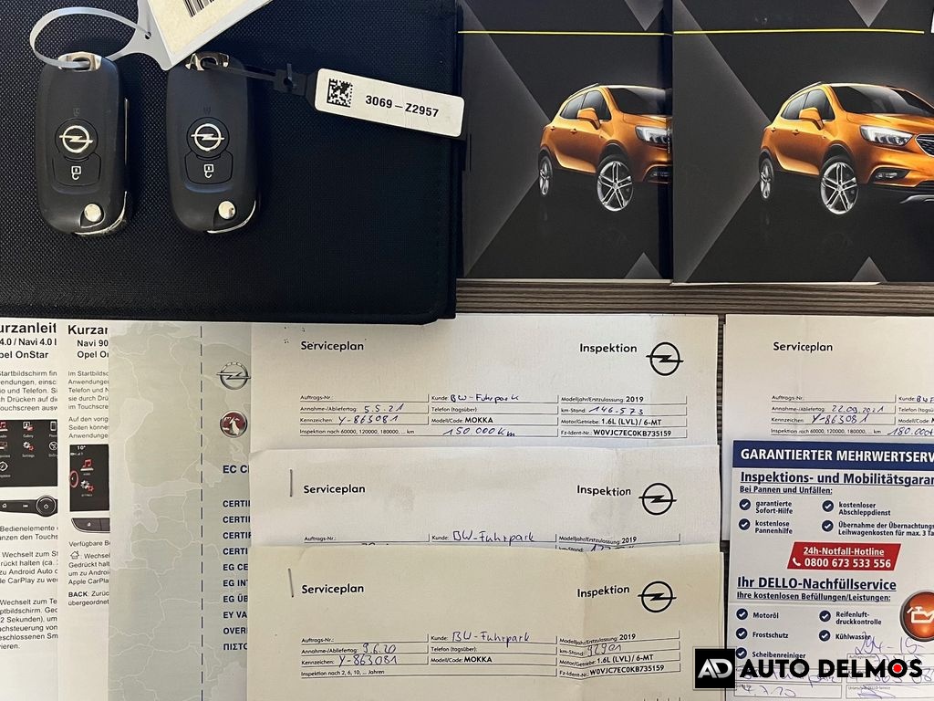 Opel Mokka X 1.6CDTi/Gen.A-Facelift/100kW/4x4/2018/Serv.Kniha
