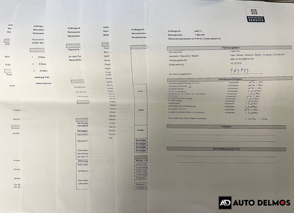 Opel Mokka X 1.6CDTi/Gen.A-Facelift/100kW/4x4/2018/Serv.Kniha