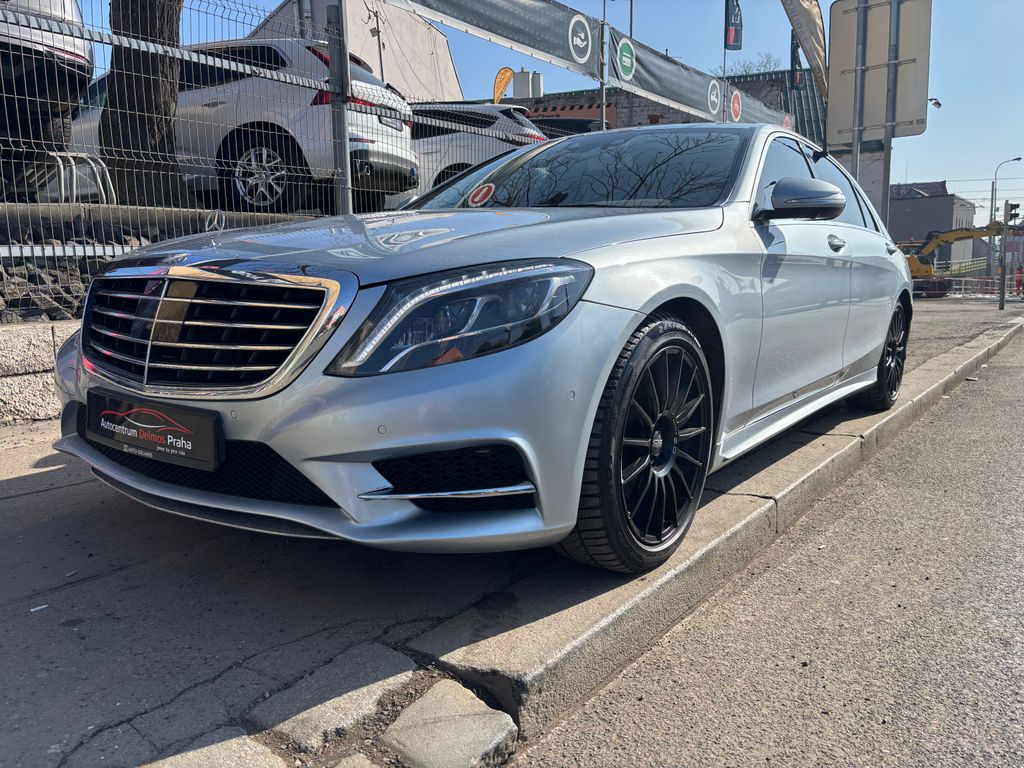 [WDD2221331A235458] Mercedes-Benz S 350 350D-long/2016/4Matic-CZ-AMG-ZÁRUKA 12MĚS